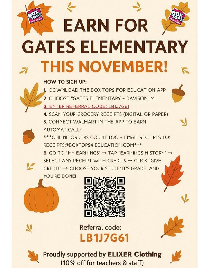 Box Tops for Education is an easy way to help your local schools