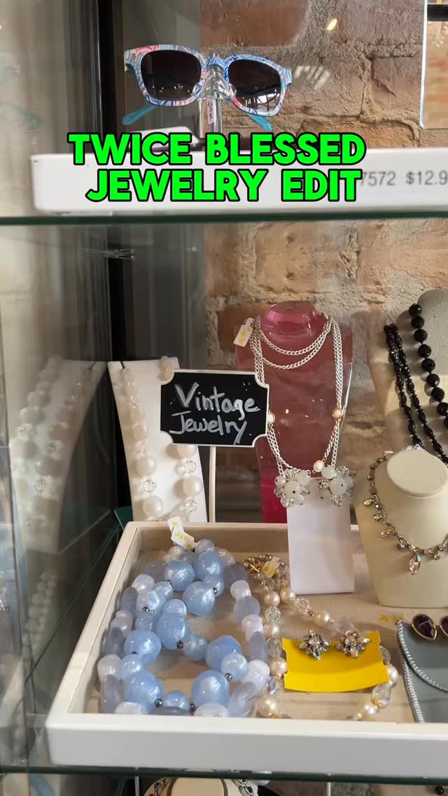 💎👑TWICE BLESSED Jewelry edit!!💍#vintage jewelry #consignment jewelry #vintage consignment