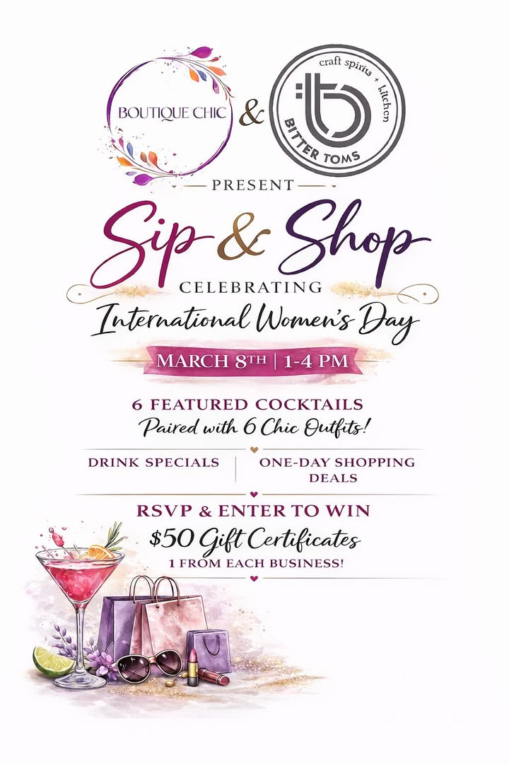 ✨ We love a good collab with our neighbor businesses here in Downtown Lake Orion — and we are SO excited for the Sip & Shop- Int...