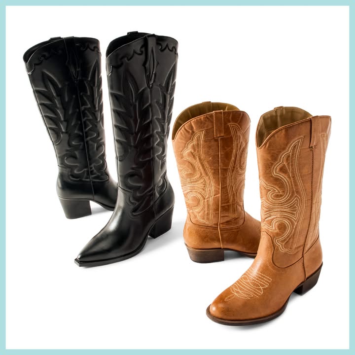 Western boots are having a moment 🤠 Timeless, versatile, and easy to style — the perfect pair to wear now and into the seasons a...