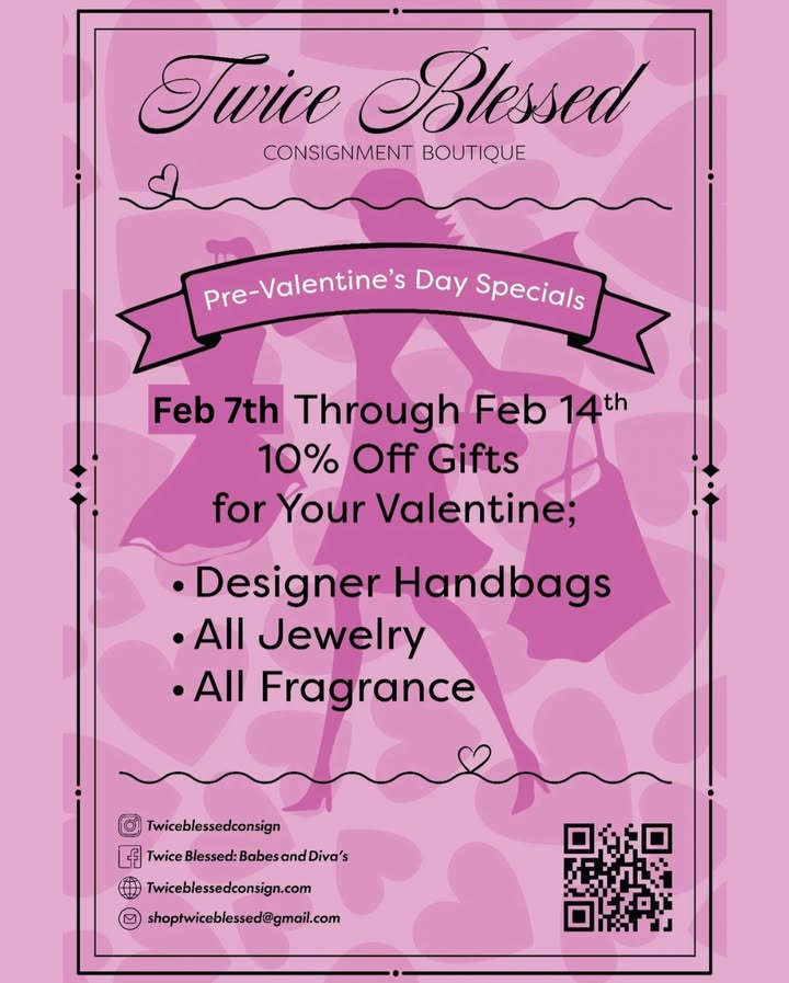 💕LAST CHANCE to take advantage of our valentine specials!
